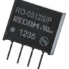 Przetwornica DC-DC, 1W, Uwe 4,5 → 5,5 V DC, Uwy 12V dc, Iwy 83mA, Recom Tak