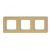 MINI Ramka potrójna złota 29MR-3
