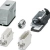 Connector kit, size D25, 16 pole + PE , IP66, 1424461