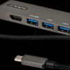 DKT30CHPD3 USB hub 3.0 type C, 3x USB-A, 1x HDMI, 4K 60 Hz PD 100 W