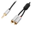 Przyłącze Jack 3.5 stereo - 2xRCA 5m