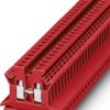 Through terminal block, screw connection, 0.2-4.0 mm², 24 A, 8 kV, red, 0719074