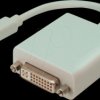 BS77420 adapter Mini display port plug < DVI bush 24+5