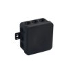 Puszka n/t hermetyczna 75x75x41mm IP54 czarna 035-05 68545