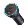 Ładowarka samochodowa z gniazdem 1xUSB 2xUSB-C Baseus 65W CGJP010013