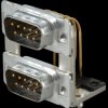 163A19489X D-SUB, dual port, plug-plug, 2x 9-pin