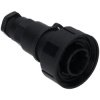 Bulgin PX0728/P Flex Cable Plug with Lock Nut 9P 150V 5A Crimp IP68
