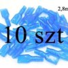 Osłonka konektora 2M8 na przewód 2,5mm niebieska