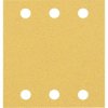 Bosch 2608901656 EXPERTC470 Sandpaper 80Grit 107x115mm with Hook and Loop 50Pack