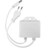 Zasilacz DC 12V 2A 5.5/2.1 zasilanie do kamer LED IoT EU wodoodporny biały