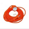 PRZEDŁUŻACZ 2x1 30m POMARAŃCZOWY