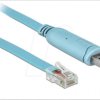 64185 RS-232 console cable, USB 2.0 Type-A male > RJ45 male, 2 m, blue
