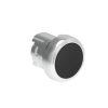 Metalowy przycisk fi22mm kryty dwustanowy Czarny LPSQ102