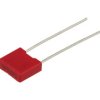 Kondensator; poliestrowy; MKT; 10nF; 63V; TS05 0.01uF 63V +/-5% P:5mm 7.2*6.5*2.5mm Bulk; 5%; 2,5x6,5x7,2mm; 5mm; luzem; -40...+