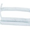 Przewód spiralny 05VVH8-F 4x1mm2 - 5m - biały