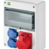 Rozdzielnica budowlana RS-10 10-mod. 2x2P+Z, 16A/5P, IP54 bez zabezpieczeń 6224-00