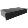 Hammond RM2U1908SBK Rack Mounted Enclosure 203x421x89mm Aluminium Black