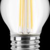 49085 LED filament lamp G45 E27 4.5 W 470 lm WW DIM