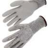 Rękawice robocze rozmiar: 9 materiał: Elastan, HDPE, Poliester, Włókna ze stali nierdzewnej zastosowanie: Odporność na