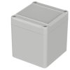 ABS enclosure, (L x W x H) 82 x 80 x 87 mm, light gray (RAL 7035), IP65, 63225200