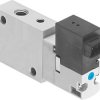 Pneumatyczny zawór elektromagnetyczny Festo 3/2, Zamknięte, Monostabilne Elektryczny 0.8 Mpa 3 portowy