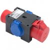 Rozgałęźnik budowlany PIESZYCE 9430003W IP44 16A/[5P] + 2x230V/[2P+Z] + Wtyk natablicowy PCE 90EKO001