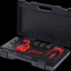 122.1290 Brake line flaring tool set, 16 pieces