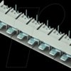 09 06 115 2911 Knife strip H15, angled, 15-pin