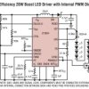 40V LED Converter with Internal PWM Generator