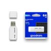 Pendrive 64GB GOODRAM USB 2.0 biały / UME2-0640W0R11