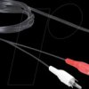 84000 Cable Audio 3.5 mm stereo jack male > 2 x RCA male 1.5 m