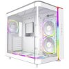 MONTECH KING95PROW King 95 PRO PC casing ARGB White Tempered Glass Midi Tower