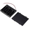 TRU COMPONENTS TC-13220644 Battery tray 6x AA Cable 95x74x19mm