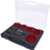 Zestaw otwornic KS Tools 129.5570 1295570 1 szt.