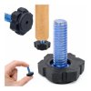 Stopka Meblowa Regulowana M6 19x19mm Nóżka Stopka Mebli 4szt