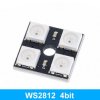 LED RGB 2812 MATRYCA 2x2 4 DIODY ADRESOWALNE (ARD-LED-WS2812-04)