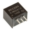 Regulator przełączający, 3.3W, Uwe 7 → 42V dc, Uwy 3.3V dc, Iwy 1A, Recom, R-78C-1.0