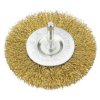 Szczotka druciana tarczowa z trzpieniem 100 mm 62H321 TOPEX