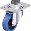Blickle 851014 LK-POEV 100R-3-CS11-SB Rolka obrotowa z blachy stalowej Średnica koła: 100 mm Maksymalne obciążenie: 200