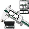 Wyswietlacz LCD Stal nierdzewna Cyfrowy Suwmiarka 150mm 6 Calow Ułamek / MM / Cal Wysoka precyzja Stal nierdzewna LCD Suwmiarka