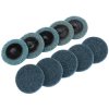 Draper 75622 Ten 50mm Polycarbide Abrasive Pads (Fine)
