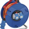 Bęben kablowy 25m 2 gniazda Szpula kablowa typ BS4343/EN60309 230 V-16 A BS4343/EN60309 230V-16A 16A 230 V