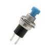 Przełącznik przycisk chwilowy 230V 1A 2-poz 1-tor 1xNO niebieski PS10BGN / 3949
