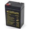 Akumulator kwasowo-ołowiowy 4Ah Exalium 70 X 47 X 105mm 6V