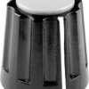 Mentor 331.61 331.61 Pokrętło z nakładką ze znacznikiem czarny (Ø x W) 14.5 mm x 14 mm 1 szt.