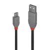 Kabel USB Złącze A USB A Złącze B Micro USB typu B dł. 200mm Przewód USB USB 2.0 kolor: Czarny