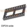 IC Socket 24-pin DIL (wide)