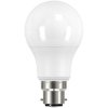 Energizer® S8857 LED BC (B22) Opal GLS Non-Dimmable Bulb, Warm White 470 lm 5.5W