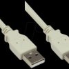 2212-AA3 Cable USB 2.0 male A > USB male A, grey, 3m