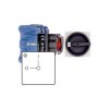 Kraus & Naimer KG32B.T103/01.FT2 Isolator Switch 32A 90° Black